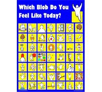 Which Blob Do You Feel Like Today? Set of 5 Posters: Over 50 individual blobs on each poster