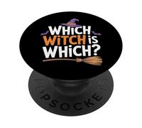 Which Witch Is Which Witty Halloween Saying PopSockets Adhesive PopGrip