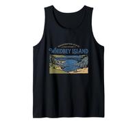 Whidbey Island Washington Pacific Northwest Coastal Travel Tank Top