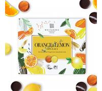 Whiitakers Foiled Orange & Lemon Creams Dark Chocolate Box 200g