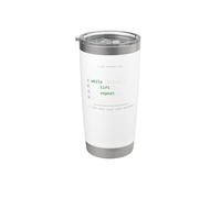 While Alive Lift Funny Programmer Coding Gym Code Stainless Steel Insulated Tumbler