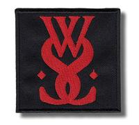While She Sleeps Patch Badge Embroidered Iron on Applique
