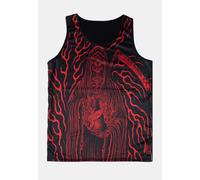 While She Sleeps - Reaper Allover - Tank - red - S - 100% Cotton,100% Polyester,Jersey S
