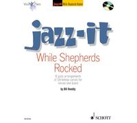 While Shepherds Rocked: 6 chants de Noels arrangés en style de jazz. vocal ensemble with piano-accompaniment. Livret de chansons.