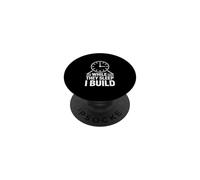 While They Sleep I Build Hustle Mindset PopSockets Adhesive PopGrip