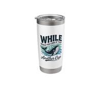 While Would You Look at That Another Cup Whale Stainless Steel Insulated Tumbler