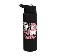 While You were Reading This I Farted Stainless Steel Insulated Water Bottle