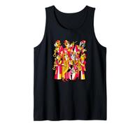 Whimsical Animal Jazz Band Orchestra Music Tank Top