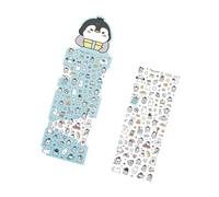 Whimsical Animal Theme Decorative Sticker for Notebook Diaries Scrapbook Materials Tear Resistant User Friendly Adhesive Cute Pet Sticker for Scrapbooking