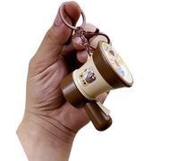 Whimsical Animal Voice Recorder Keychain 30 Second Memory Storage Bag Bag Pendant Car Accessory Novelty Keyring Kapibarasan Voice Message Keychain