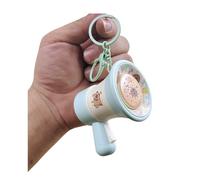 Whimsical Animal Voice Recorder Keychain 30 Second Memory Storage Bag Bag Pendant Car Accessory Novelty Keyring Voice Keychain