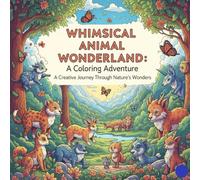 Whimsical Animal Wonderland: A Coloring Adventure: A Creative Journey Through Nature’s Wonders