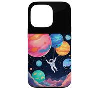 Whimsical Astronaut Case for iPhone 13 Pro
