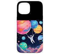 Whimsical Astronaut Case for iPhone 15