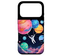 Whimsical Astronaut Case for iPhone 17 Pro