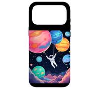 Whimsical Astronaut Case for iPhone 17 Pro Max