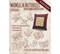 Whimsical Butterflies Hand Embroidery Patterns