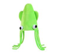 Whimsical Caps for Children - Stuffed Octopus Hat, Playful Marine Creature Headwear for Photo Shoots, Costume Piece with Breathable Design, Festive Apparel, Celebration Hat for Holiday Gatherings