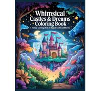 Whimsical Castles & Dreams Coloring Book: Magical Palaces, Fantasy Towers & Enchanted Scenes for Relaxing Coloring Fun (Whimsical Fantasy Coloring Books)