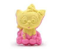 Whimsical Cat Shaped Bath Bomb - Banana