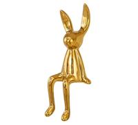 Whimsical Ceramic Bunny for Coffee Table Decor, Big