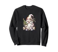 Whimsical Christmas Gnome with Tree Magical Sweatshirt