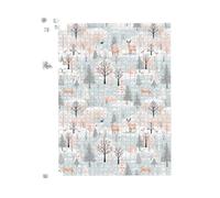 Whimsical Christmas Winter Wonderland Jigsaw Puzzle Warren Reed - Designer Blue 500 Piece