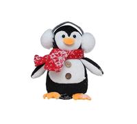 Whimsical Collectible Penguin Doll Pendants Adorable Ornaments For Kids Dollhouse Party Festive Window Display (B, 14cm)