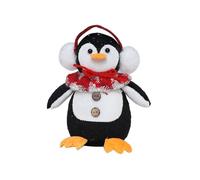 Whimsical Collectible Penguin Doll Pendants Adorable Ornaments For Kids Dollhouse Party Festive Window Display (A, 14cm)