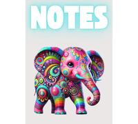 Whimsical Elephant Notes: A Vibrant Lined Journal for Everyday Writing