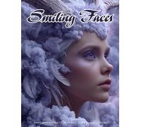 Whimsical Faces - Grayscale Portraits of Fairies, Elves & Magical Beings Coloring Book