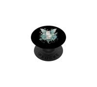 Whimsical Fairy Cat Butterfly Wings PopSockets Adhesive PopGrip