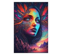 Whimsical Fantasy Portrait Jigsaw Puzzle for Adults, 1000 PCS