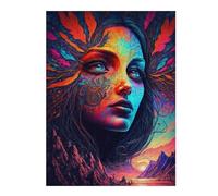 Whimsical Fantasy Portrait Themed Jigsaw Puzzle for Adults, 500 PCS