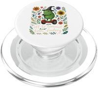 Whimsical Frog Wizard - Off to Commit Tomfoolery Funny Cute PopSockets PopGrip for MagSafe