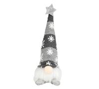 Whimsical Glow - Lighted Christmas Gnome for Family | Holiday Dwarf Doll with Soft Led Illumination, Plush Table Accent & Festive Charm for Entrance, Mantel and Winter Party 7.87x3.15in