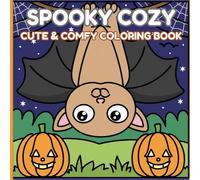 Whimsical Haunts: A Cozy Spooky Coloring Book: Cute & Relaxing Spooky Scenes for Adults Who Love Cozy Halloween Vibes