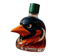 Whimsical Hawks Head Shaped Glass Whiskeys Bottle Animal Decanter Alcohols Container Humorous Drinking Accessories Funny Whiskeys Hawks Head Bottle