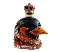 Whimsical Hawks Head Shaped Glass Whiskeys Bottle Animal Decanter Alcohols Container Humorous Drinking Accessories Funny Whiskeys Hawks Head Bottle