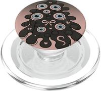 Whimsical Jirai Kei Blob Creature with Pastel Blue Eyes PopSockets PopGrip for MagSafe