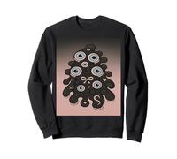 Whimsical Jirai Kei Blob Creature with Pastel Blue Eyes Sweatshirt