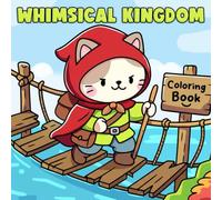 Whimsical Kingdom Coloring Book: Royal Cat Tales Coloring Pages Featuring Cute Heroes, Quests, and Cozy Castle Life for Children and Families to Unwind and Enjoy