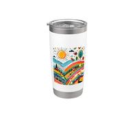 Whimsical Landscape Stainless Steel Insulated Tumbler