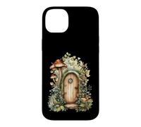 Whimsical Mushroom Fairy Door Fantasy Art Case for iPhone 14 Plus