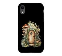 Whimsical Mushroom Fairy Door Fantasy Art Case for iPhone XR
