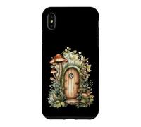 Whimsical Mushroom Fairy Door Fantasy Art Case for iPhone XS Max