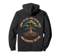 Whimsical Nature Tree Lover Forest Dreamers and Wanderers Pullover Hoodie