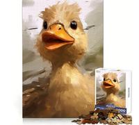 Whimsical Quack Art Jigsaws 1000 Pieces for Adults Mental Sharpness Cozy Pastime Precise Fit Holiday Treat (50x75cm)