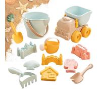 Whimsical Sand Sculpture Kit, Vibrant Digging Tool, Creative Landscape Molds with Easy Handle, Weatherproof Summer Recreation Pack with Bright Colors, Interactive Park Daycare Equipment