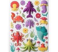 Whimsical Sea - Writing Journal: 90GSM, Ruled, Paperback